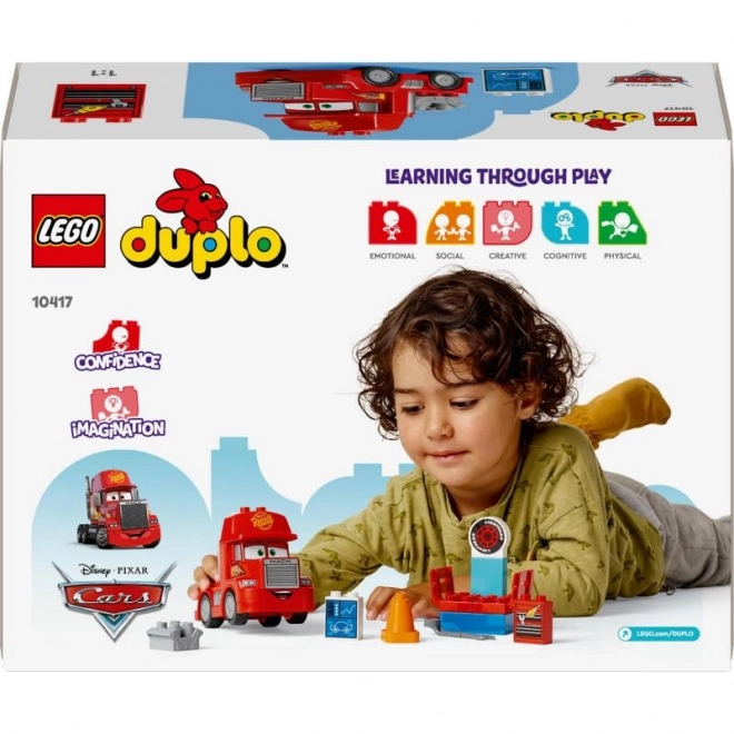 LEGO DUPLO Disney Auta Maniek na závodech