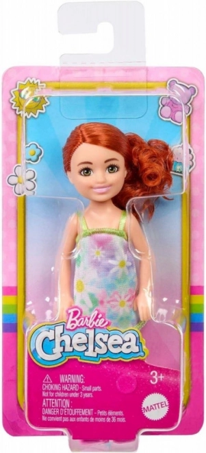 Panenka Barbie Chelsea pastelové šaty