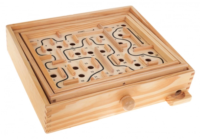 Dřevěná arkádová hra Labyrinth