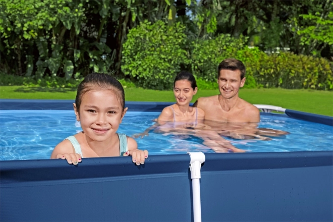 DeluxeJr Steel Pro Rack Pool 259x170x61 BESTWAY pro zahradu