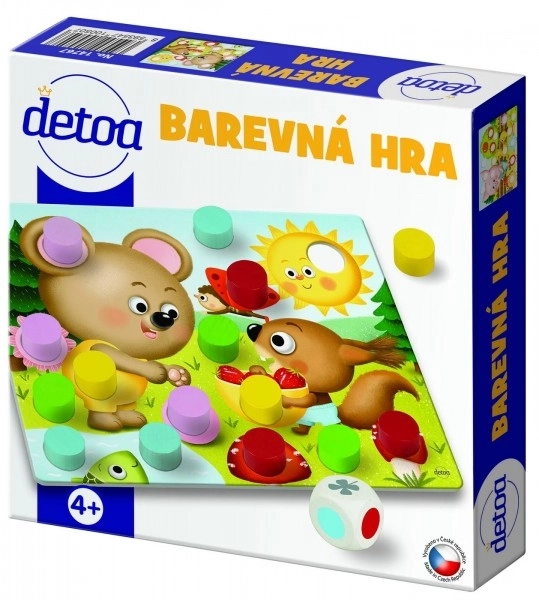 Detoa barevná desková hra pro děti