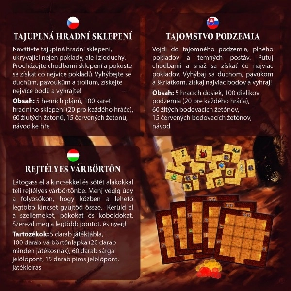 Tajuplná hradní sklepení hra