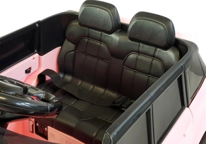 Dětské elektrické auto růžové