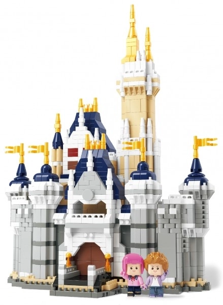 Stavebnice KOCO Magický hrad plastový model