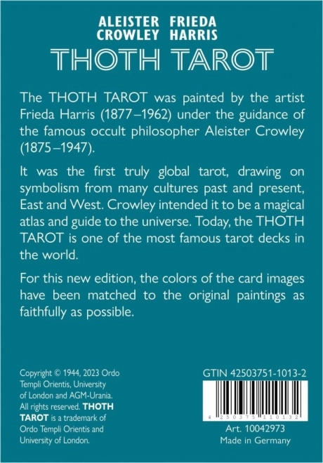 Crowley Tarot Deluxe GB Tarotové karty
