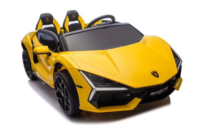 Žluté auto Lamborghini Revuelto XL