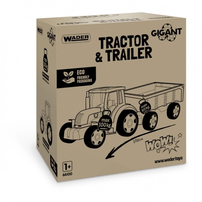Traktor s přívěsem Gigant 120 cm