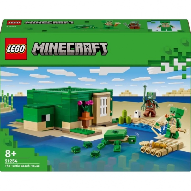 Minecraft Turtle Domek na pláži