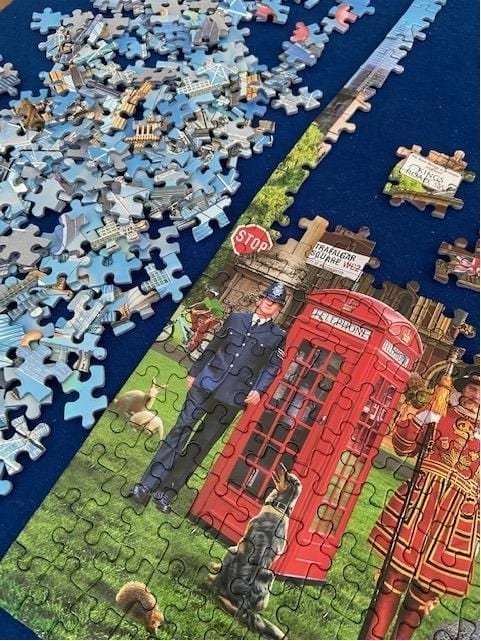 Puzzle Volání Londýna 1000 dílků