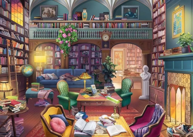 Ravensburger puzzle Vysněná knihovna XXL 500 dílků