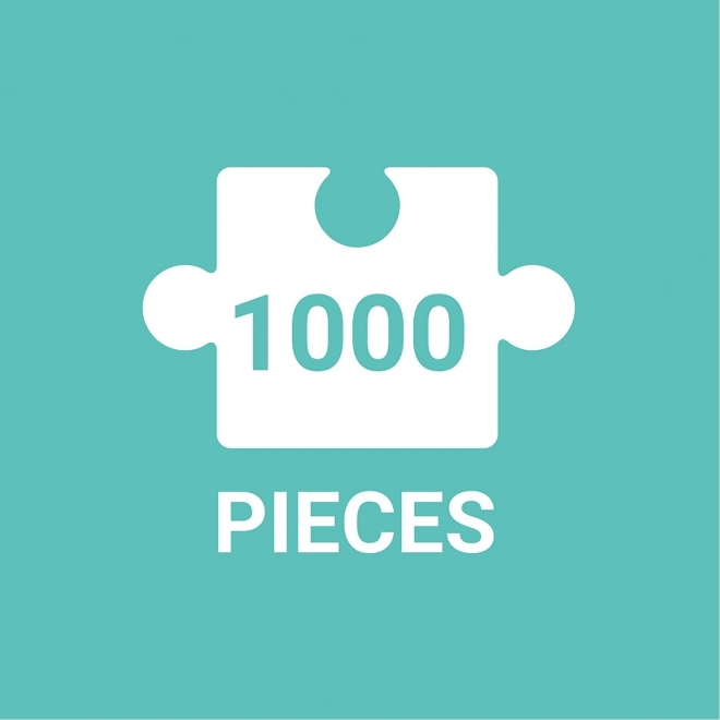 GALISON Metalické puzzle Mezigalaktické květiny 1000 dílků