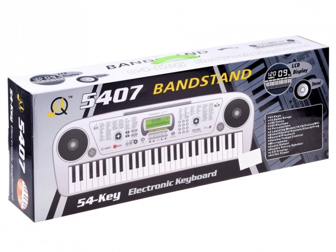 Dětský keyboard s mikrofonem