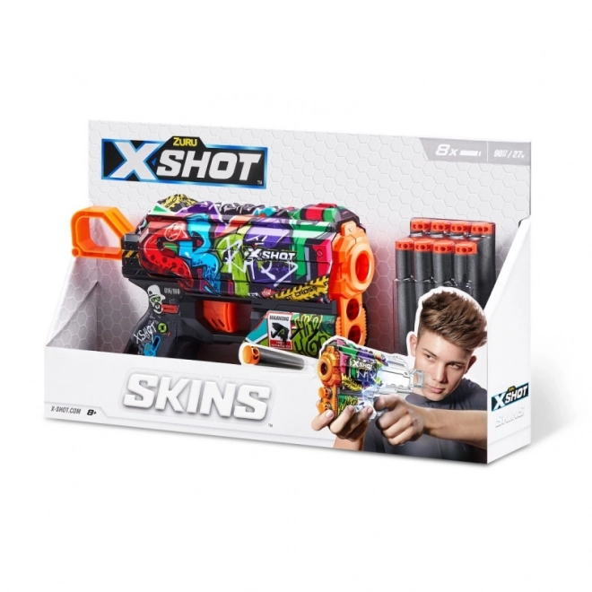 Odpalovací zařízení SKINS FLUX (8 šipek) Model B Odpalovací zařízení