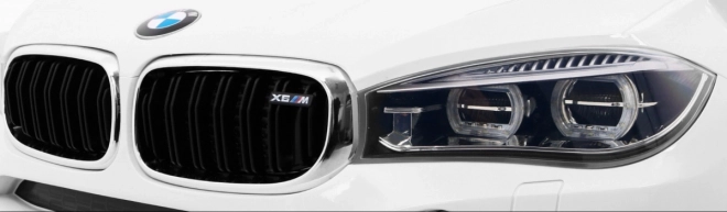 Elektrycké auto BMW X6M pro děti - bílé