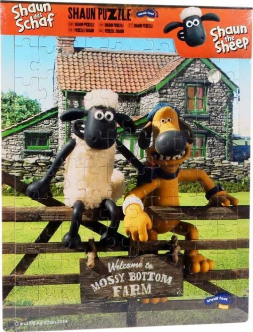 Small Foot Ovečka Shaun dřevěné puzzle