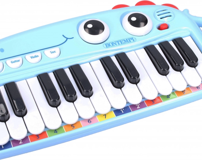 Bontempi elektronický klavír modrý