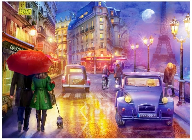 Puzzle Noční Paříž 1000 dílků