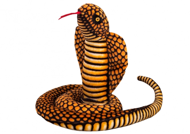 Plyšový had Royal Cobra Brown 100 cm maskot