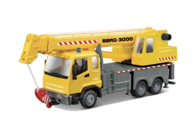 Stavební jeřábové auto na hraní Bburago