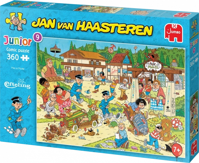 JUMBO Puzzle JvH Junior 9: Efteling Max a Moritz 360 dílků