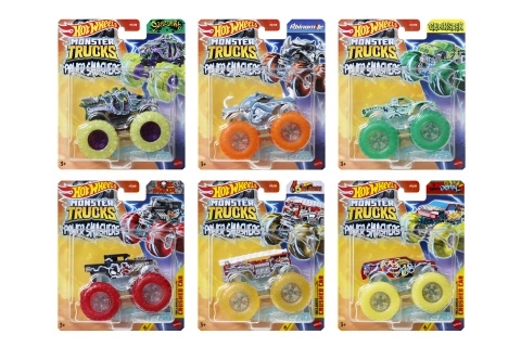 Hot Wheels Monster trucks power smashers truck asst HYJ19