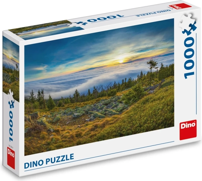 Puzzle Pohled z Ještědu s 1000 dílky
