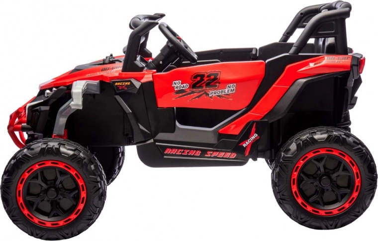 Dvě sedadla a pohodlné řízení