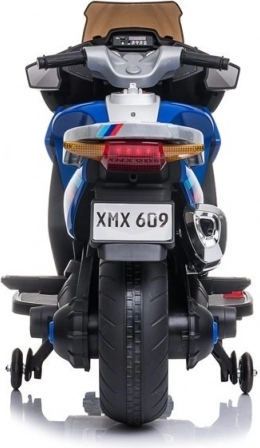 Dětský akumulátorový motocykl Modrý