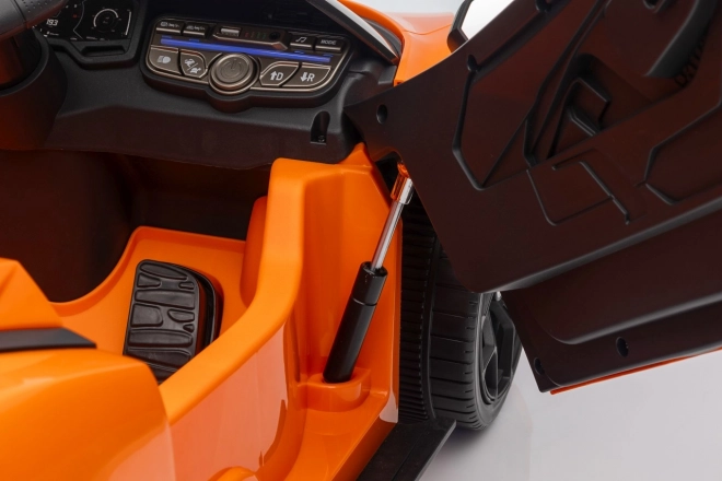 Dětské elektrické auto Lamborghini Revuelto oranžové