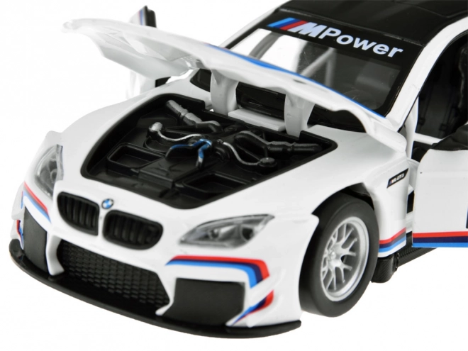 Kovový model sportovního auta BMW M6 GT3