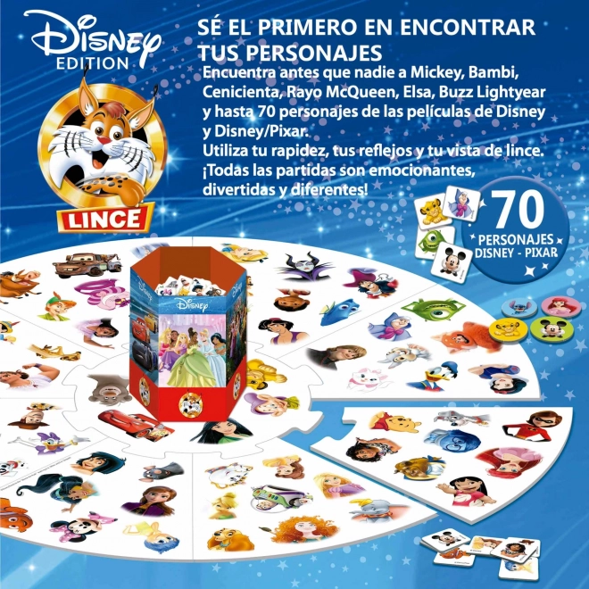 EDUCA Hra Lynx - Disney 100, 70 obrázků