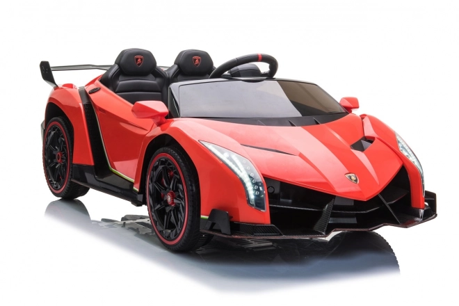 Červené auto Lamborghini Veneno