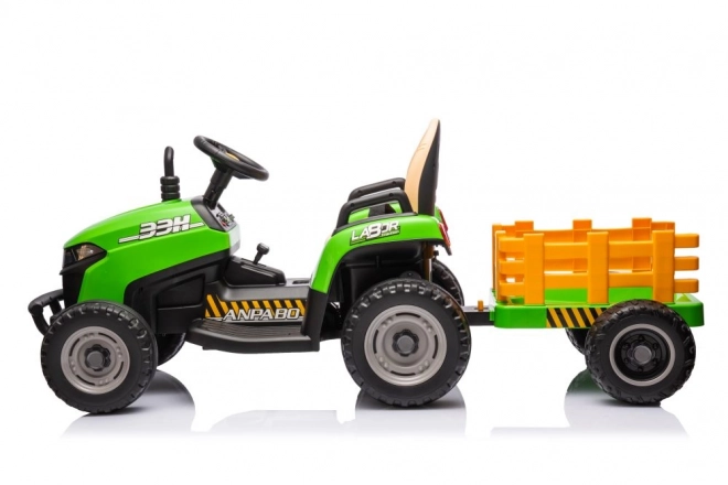 Bateriový traktor BBH-030 zelený