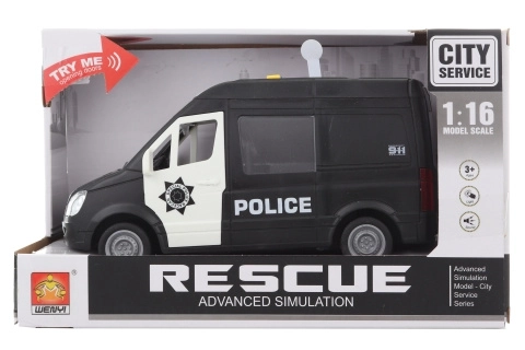 Policejní auto na baterie