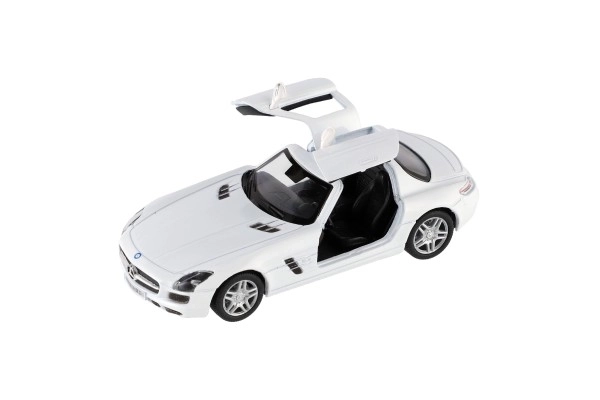 Model auta Mercedes-Benz SLS AMG 13cm na zpětné natažení