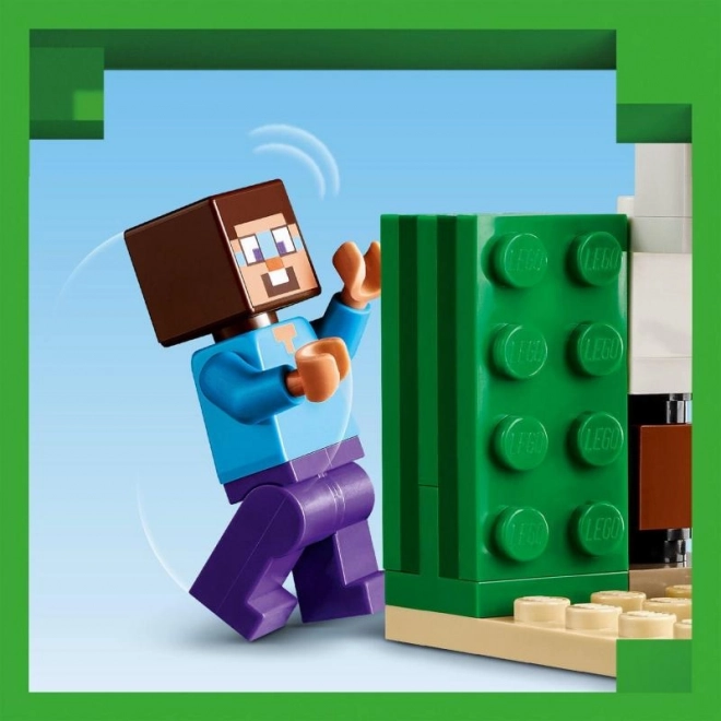Kostky Minecraft 21251 Pustinná výprava Stevea