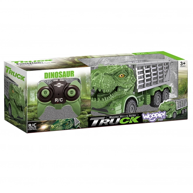 Zelený zdaleka řízený vůz Dino Woopie