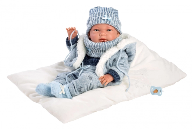 Llorens M738-81 obleček pro panenku miminko NEW BORN velikosti 40-42 cm