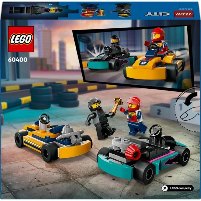 LEGO® City 60400 Motokáry s řidiči