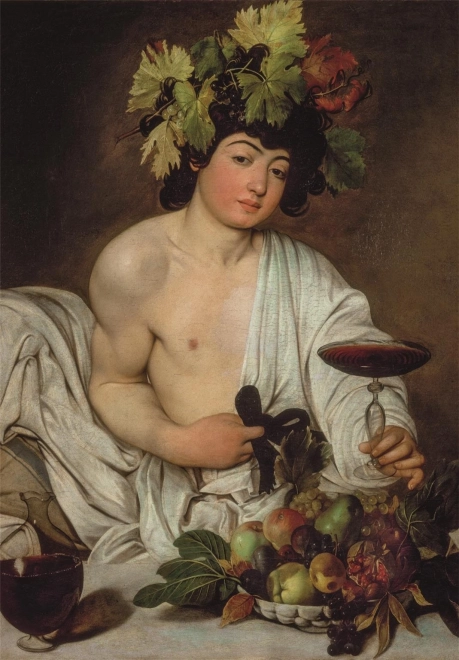 Puzzle 1000 dílků Museum Caravaggio Bacchus