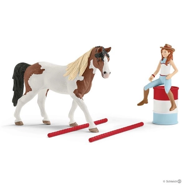 SCHLEICH Horse Club® 42441 Hannah a jezdecká sada na western