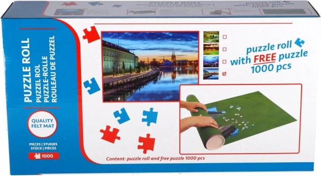 Puzzle 1000 dílků zahrnuto