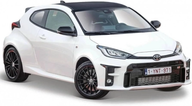Toyota Yaris 2021 kovový model bílá 1/24