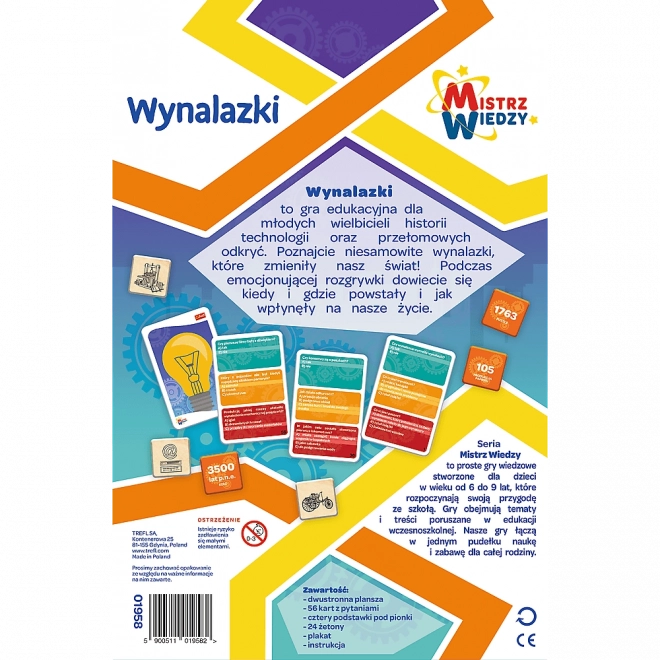 Mistrz Wiedzy: Vynálezy - Vzdělávací Hra pro Děti