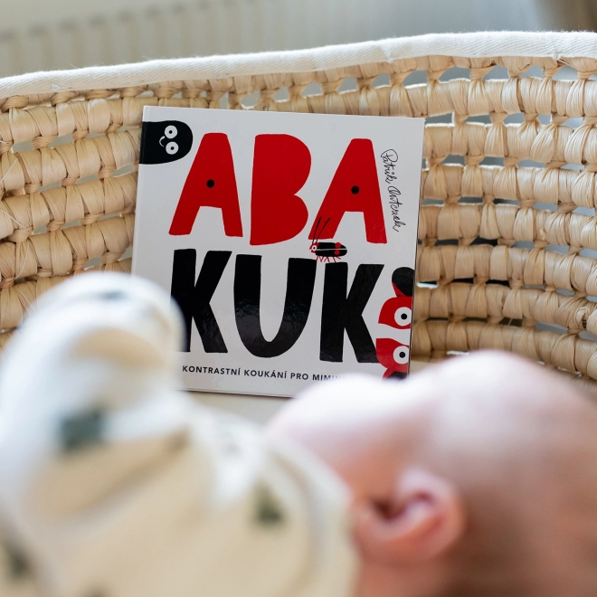 Ababu Kontrastní leporelo pro miminka s ilustracemi Patrika Antczaka