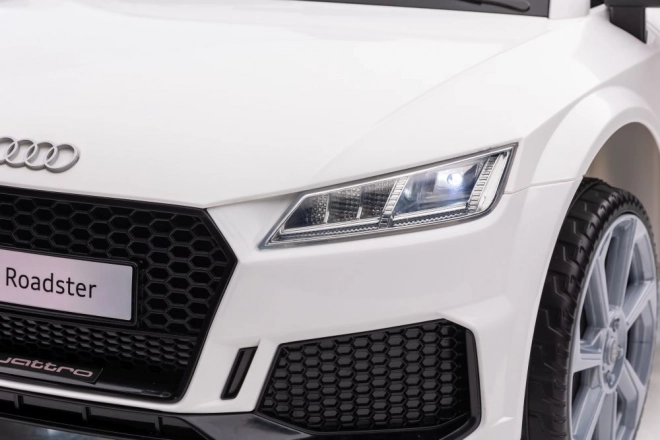 Dětské elektrické autíčko Audi TT RS bílé