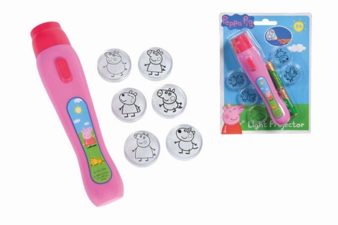 Světelný projektor Peppa Pig