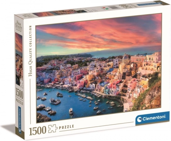 clementoni puzzle picturesqe procida island 1500 dílků