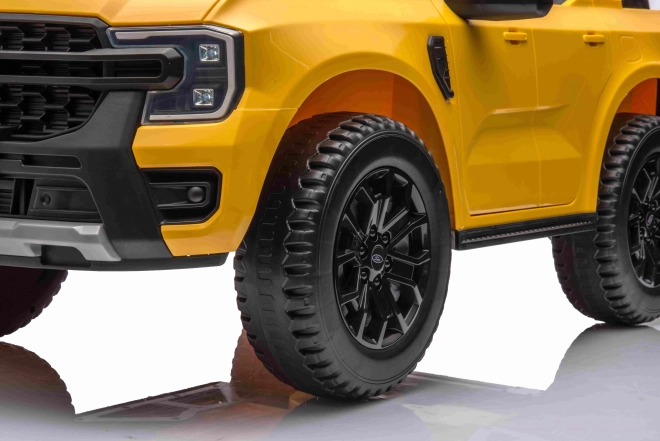 Dětské elektrické auto Ford Ranger Lift Žluté