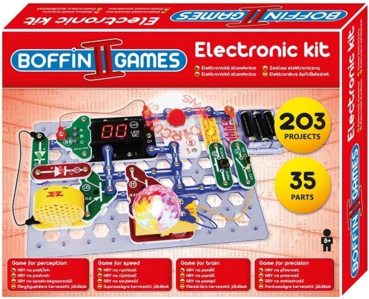 Elektronická stavebnice BOFFIN II Hry